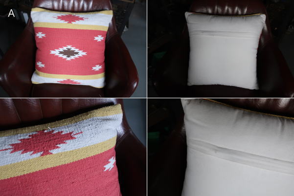 マテリオドロッグリ 店舗販売クッションの現品写真