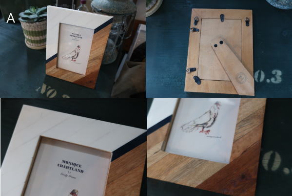 シックで雰囲気のあるフォトフレーム