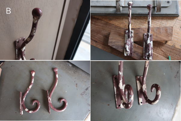 ジャンク感のある1個フック