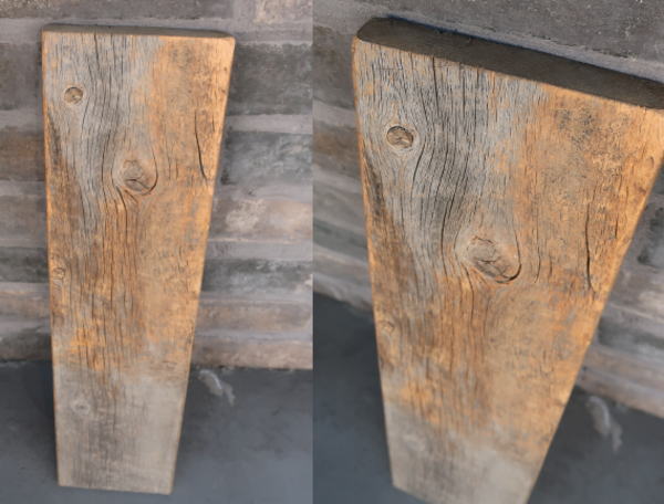 インテリアのアクセントになる古材