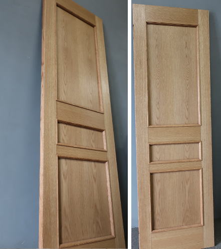 収納にも使いたいおしゃれな木製ドア