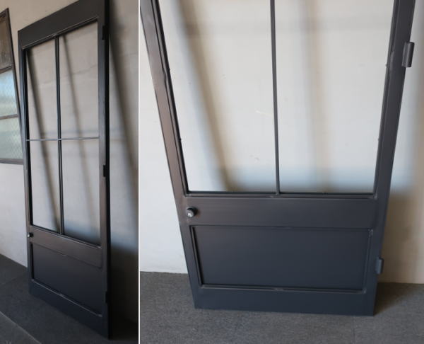 兆番付き 店舗用アイアンドア