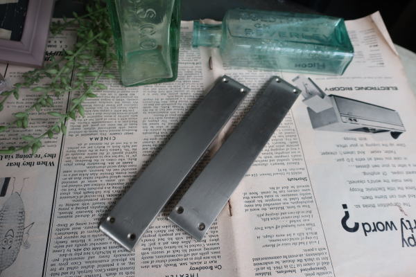 レトロ押し板シルバーa408 マテリオドロッグリ