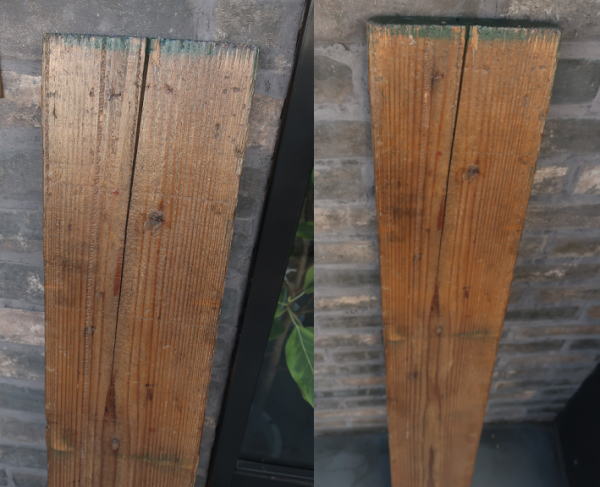 褪せた風合いが魅力の足場古材 木材