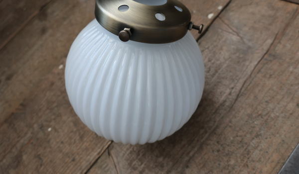 曇りガラスのガラスシェード