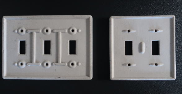 質感がいい陶器スイッチプレート